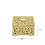 12er Pack Bonbonboxen Sechseckig Gold Für 8