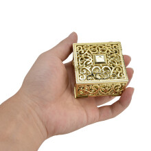 Zuckerlboxen Gold Sechseck 12er Set Für Hochzeit