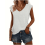 Women's V-Neck Cap Sleeve Tank Tops 3-Pack 4