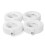 4-Pack Utbytesfilter för 3,6L/4,6L/6L/8L Heavy Force Pet Water Dispenser, Byte Av Vattenfilter för Hundar, (1 Borste) 6