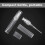 Atomizzatore Monouso per Profumo da 100 Pezzi, Flacone Spray nel Plastica Trasparente Flacone Spray Portatile per Profumo - 3Ml 4