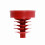 Red ABS Steering Reservoir Lid 1