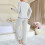 Γυναικείο σετ πιτζάμας με μακριά μανίκια - Κατάλληλο για υπαίθριες 4