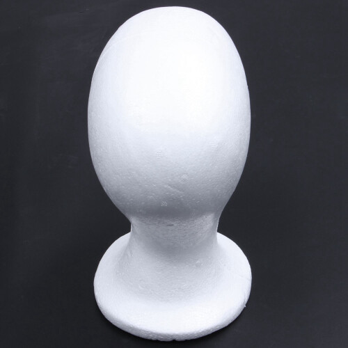 4X Female Foam Mannequin  Model Hat Wig Display Stand Rack white 2