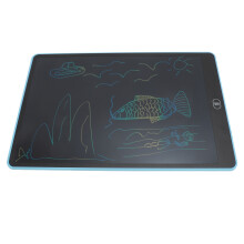 16 Inch LCD Writing Tablet for Kids, 3+ Doodle Blackboard, Blue