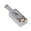 Tremolo-kompatible Gitarrenbrücke, Rollensättel,-Silber 1