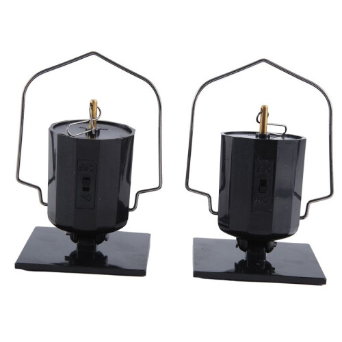 Solar Hanging Display Motor Rotating Small Motor Solar  Wind Spinner Motor Multi-Purposes Rotatable Hook 4Pcs