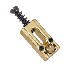 Selles à rouleaux de pont de guitare compatibles Tremolo,-Doré