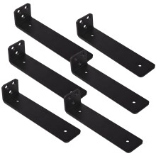 Packung mit 6 flexiblen L-TERM-Driftklammern, geheime-3 Löcher