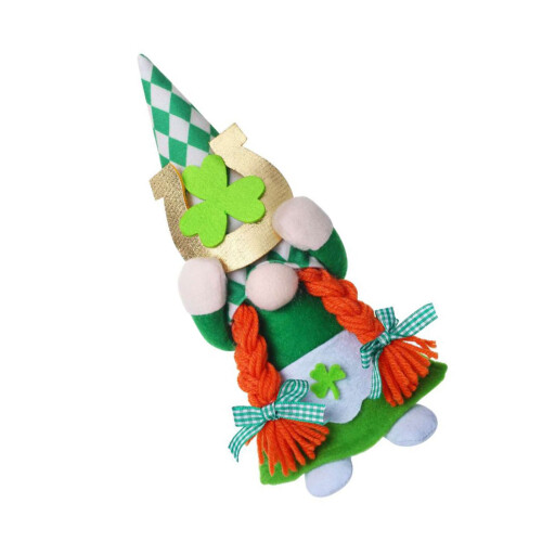 Patricks Day Zwerge Plüsch-Elf für Patricks Day-Damenmodell