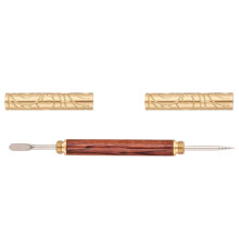 Latte Art Pen, doppelseitiges Zeichenwerkzeug,-Rosenholz