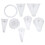 10 Stück Quilting-Lineale – transparentes Acryl-Set 11