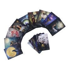 Schicksals-Orakel Tarotkarten-Set Tragbares Wahrsage-Spiel 101x73mm