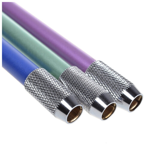 6pcs metal Pencil Lengthened Extender Holder random 2