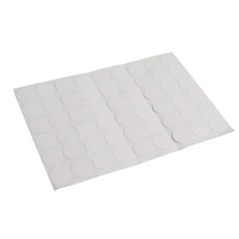 Wardrobe Cupboard Self-Adhesive Screw Covers Caps Stickers 162 in 1 White