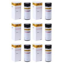 6X 100Pcs / Bottle Tiras de Cetona Cetosis para el Hogar Análisis de Pérdida de Peso de Orina Tiras de Ceto