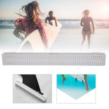 Universell 10-Zoll-Nylon-Finnenbox Mittelheck Weiß