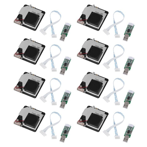 8X PM Sensor SDS011 High Precision Lase R PM2.5 PM10 Air Quality Detection Sensor