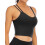 Γυναικείο Αθλητικό Σουτιέν Cami Tank Top με Ενίσχυση, Ασύρματο, Σταυρωτό, Πλάτη, Γιόγκα, 4