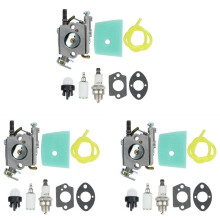 3X Carburetor Air FiIter for 123 223 322 323 325 326 327 Zama C1Q-EL24 Trimmers Carb 503283401