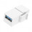 CY USB3.0A θηλυκό σε θηλυκό επέκτασης προσαρμογέα Keystone Jack για καλώδιο USB για πάνελ 3