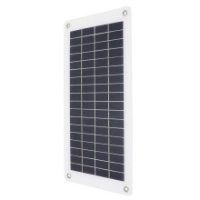 12W Polycrystalline Solar Panel Kit with 10A Waterproof Charge Controller