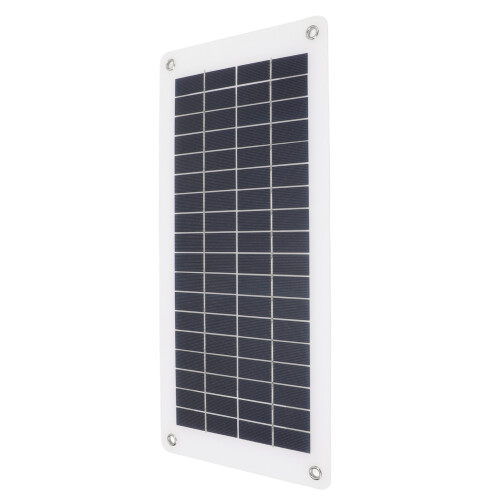12W Polycrystalline Solar Panel Kit with 10A Waterproof Charge Controller