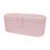 Étui rigide pour sèche-cheveux en cuir PU, portable et compact, rose 2