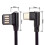 CY USB-C3.1Type-C προς Αριστερά και Δεξιά Γωνία Καλώδιο Δεδομένων USB2.0 90 Μοίρες με Θήκη 2