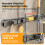 Strong And Durable Aluminum Wall Mounted Cleaning Tool-Gray 34 7
