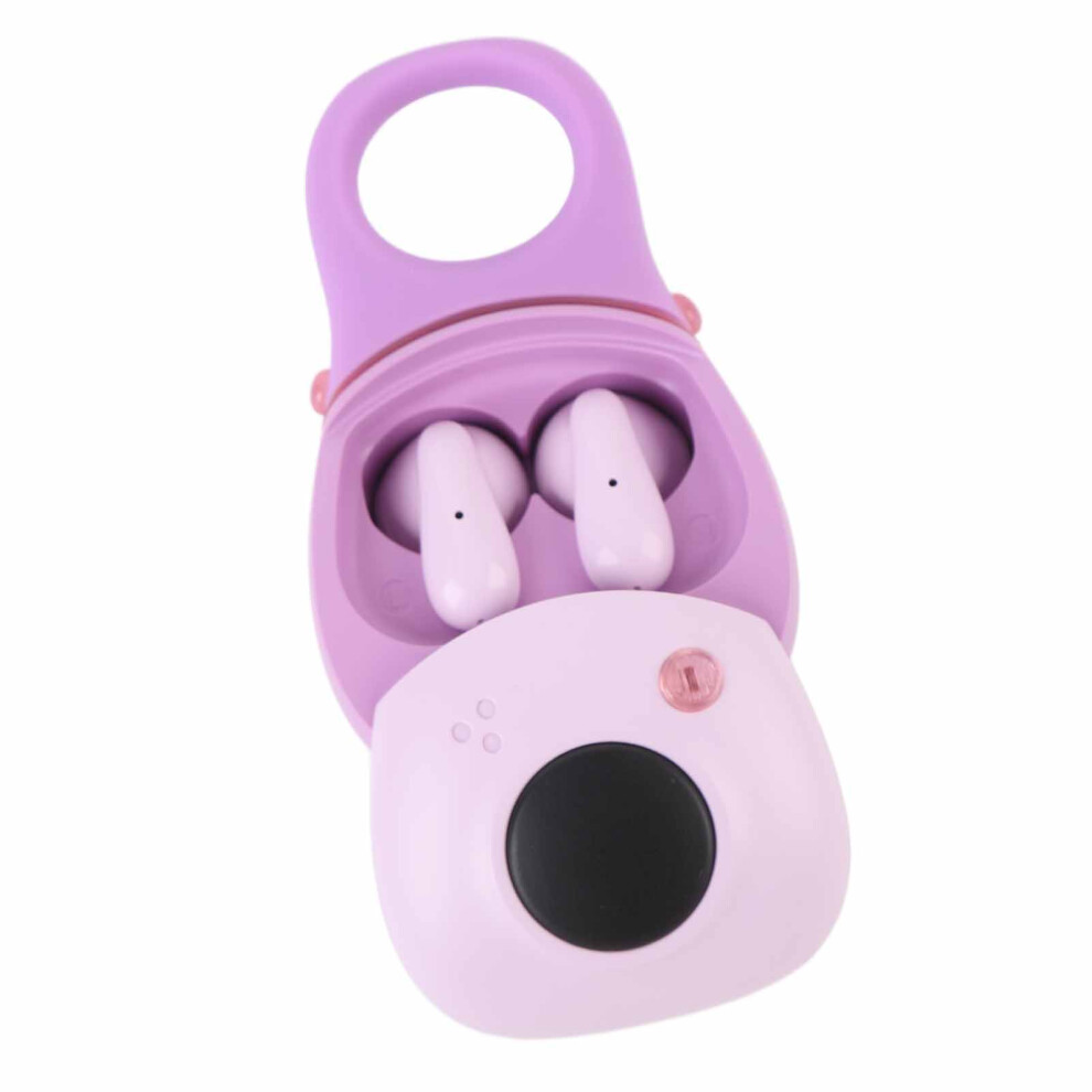 Bluetooth Translation Earbuds With App Support, 144 Languages, Purple 3161391073558