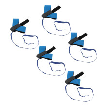5PCS Adjustable Anti Static Heel Grounder Strap Rubber Nylon ESD Protection
