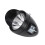 Vintage LED Bicycle Front Headlight with Visor - Metal, Bright Night Light 14