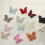 Sturdy Pearls Beads Butterfly Sewing-Light Purple 6