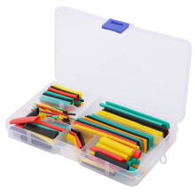 164pcs Heat Shrink Tubing Assortment 2:1 Ratio Insulation Wire Cable Wrap