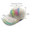 Stylish Baseball Cap With Rhinestones Butterfly Design-Ginger M 4