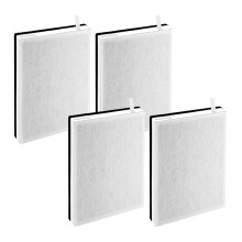 4PCS for Levoit Vital 100 Air Purifier Accessories Vital100-RF Replacement True HEPA High-Efficiency Activated Filter