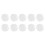 100 Pcs Small Round Transparent Plastic Coin Capsules Box 20mm 2