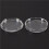 100 Pcs Small Round Transparent Plastic Coin Capsules Box 20mm 7