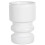 (Pure White) Hydroponic Plastic Vase, Stylish Water-saving Planter 3