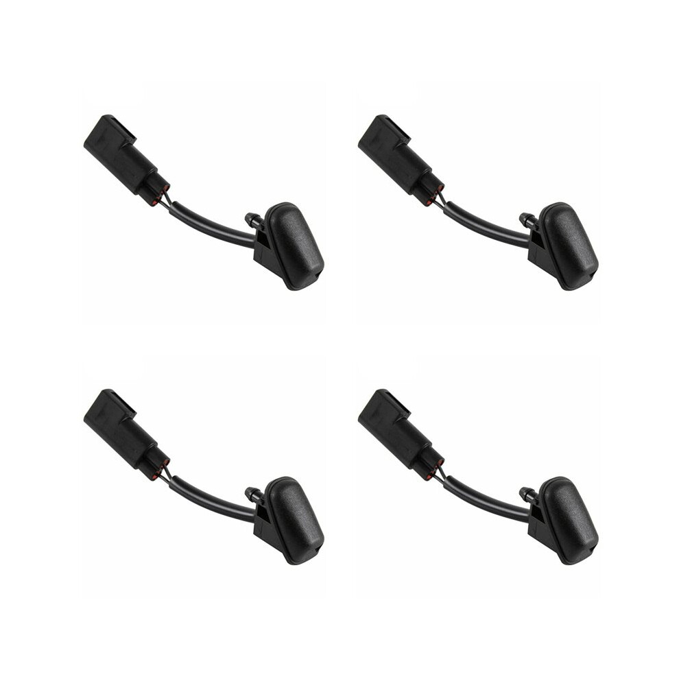 4X Front Windshield Washer Nozzle Jet With Heating 1708797 Bm5117666bb For Focus Escape Mondeo 2012-2018 6034083579508