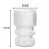(Transparent) Hydroponic Plastic Vase, Stylish Water-saving Planter 5