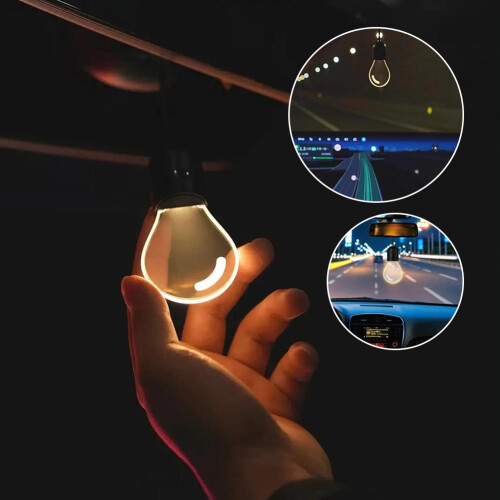 Portable Hanging LED Bulb 4 Light Modes Pull Switch 2