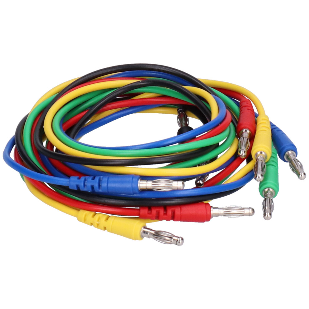 4mm Banana Test Lead Set 1m