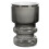 (Transparent Gray) Hydroponic Plastic Vase, Stylish Water-saving Planter 3