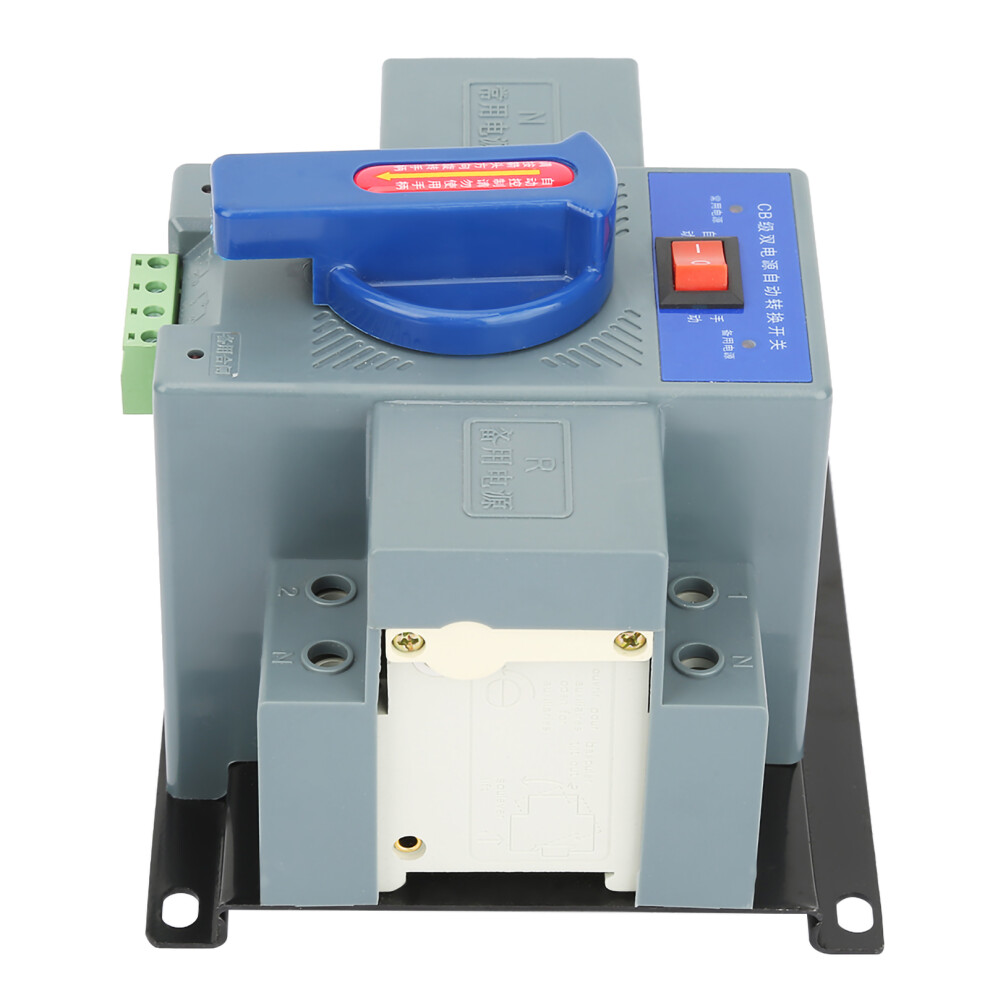 2P 63A Dual Power Switch Auto Transfer