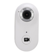HD tragbare Body-Kamera 63,8x31x21mm Tragbarer kleiner Camcorder für Haustiere, Weiß