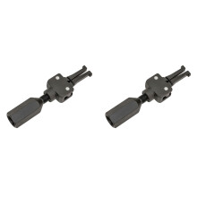 2X 27059 Bearing Puller for Slide Hammer,2-Jaw Puller Bearing Removal Tool,for 5/8 X 18,3/4 X 16 Thread Rods