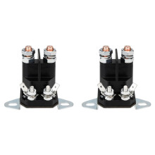 2X 117-1197 Solenoid for Toro Exmark Timecutter Ss5000 Z4200 Ss4225 Ss4235 Zero Turn Lawn Mower, Replace Part