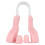 Weicher Silikon-Nasenclip Pink Reisegröße 11